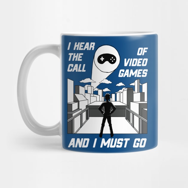 Boy Gamer Video Games Calling Boy Gamers Gift by atomguy